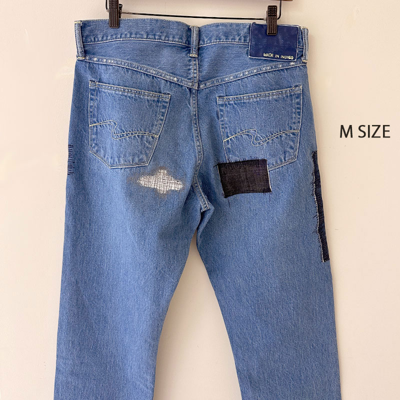 ティグルブロカンテ 12.75oz 5PKTストレートパンツ unisex Hand Damage