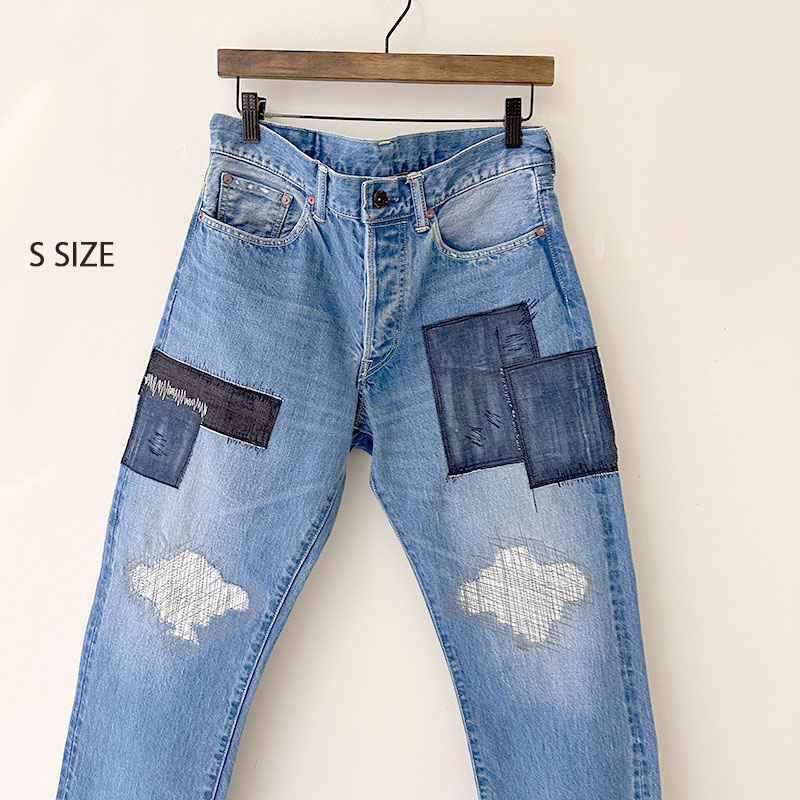 ティグルブロカンテ 12.75oz 5PKTストレートパンツ unisex Hand Damage