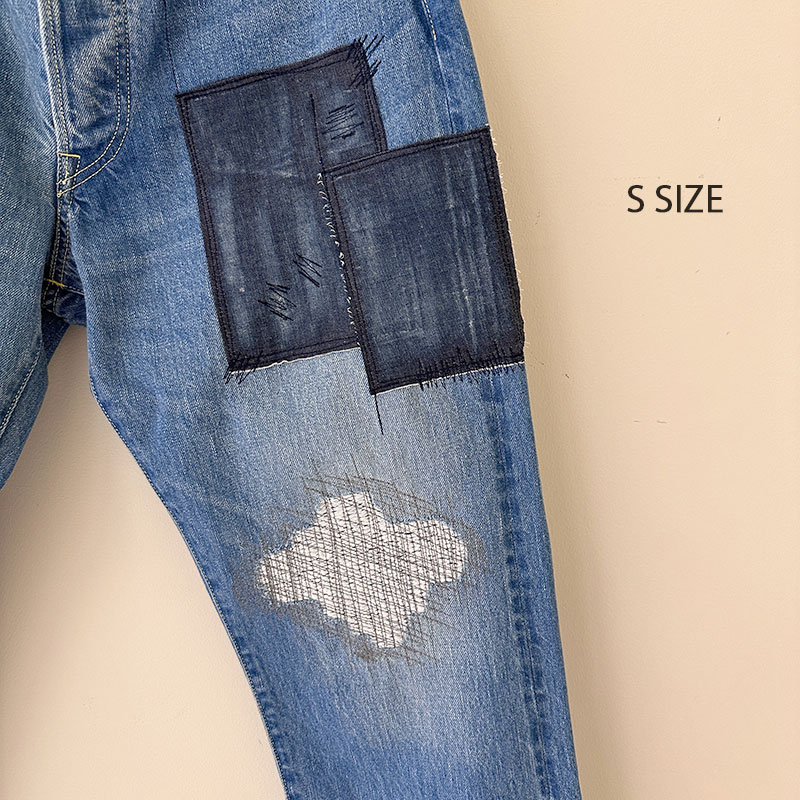 ティグルブロカンテ 12.75oz 5PKTストレートパンツ unisex Hand Damage