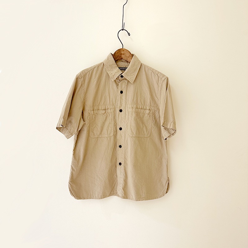 ティグルブロカンテ コードストライプ RailWorkシャツ unisex