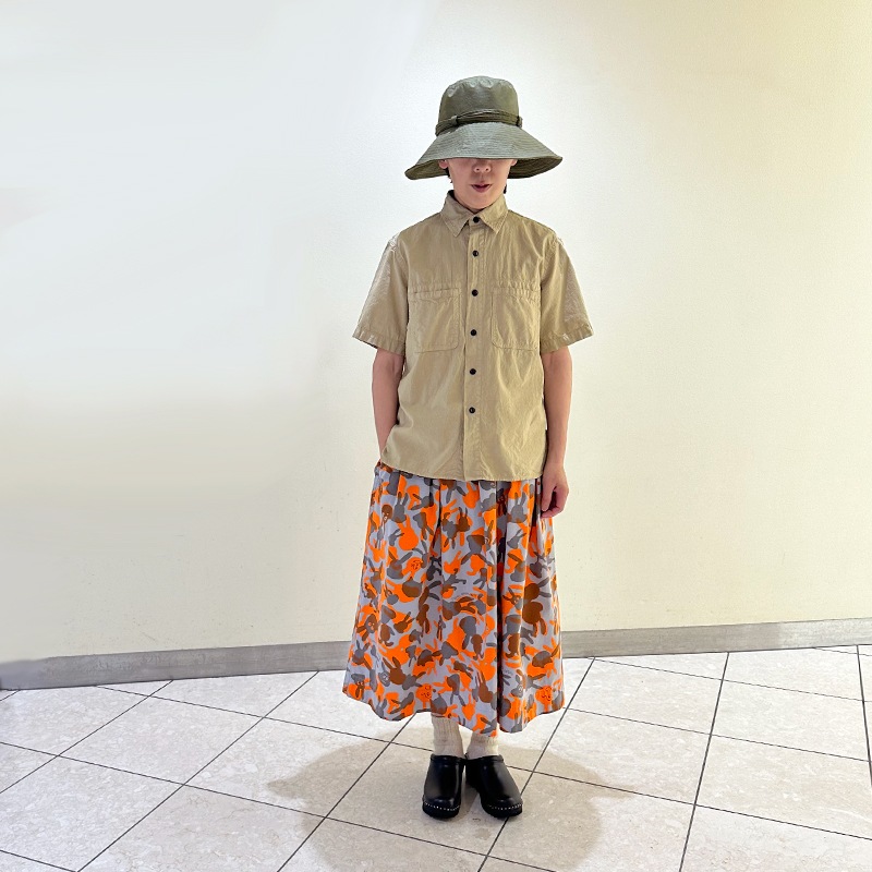 ティグルブロカンテ コードストライプ RailWorkシャツ unisex