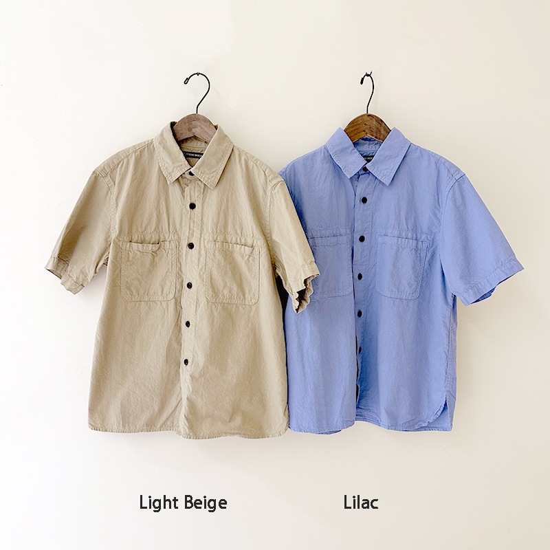 ティグルブロカンテ コードストライプ RailWorkシャツ unisex