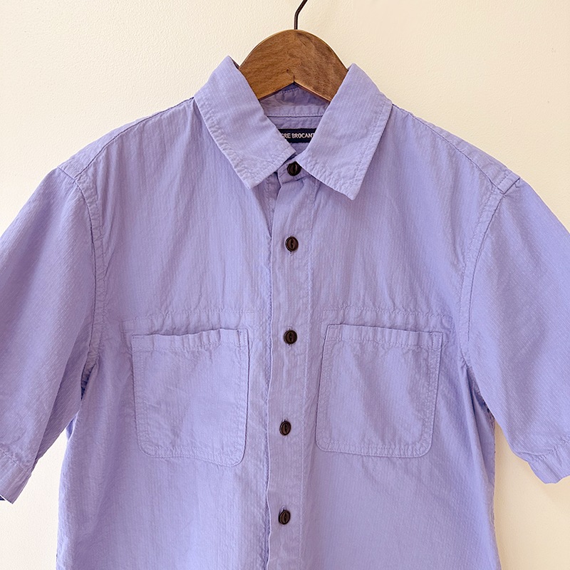 ティグルブロカンテ コードストライプ RailWorkシャツ unisex