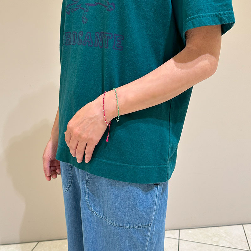 ティグルブロカンテ KarenBeads brade charm bracelet