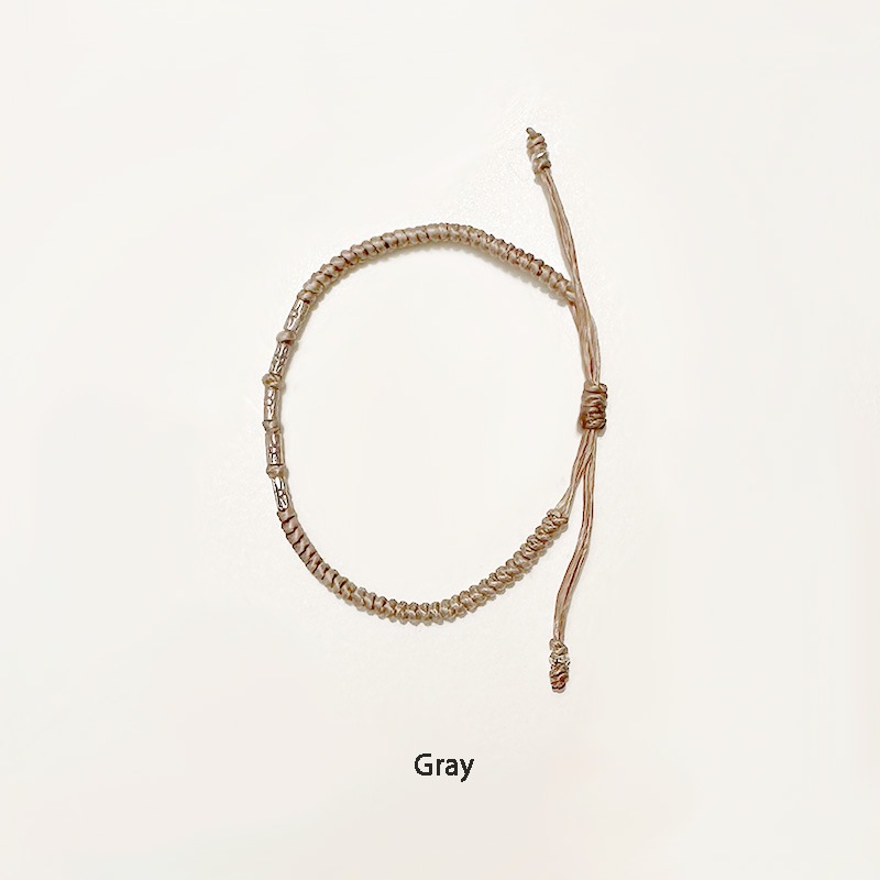 ティグルブロカンテ KarenSilver wax brade bracelet