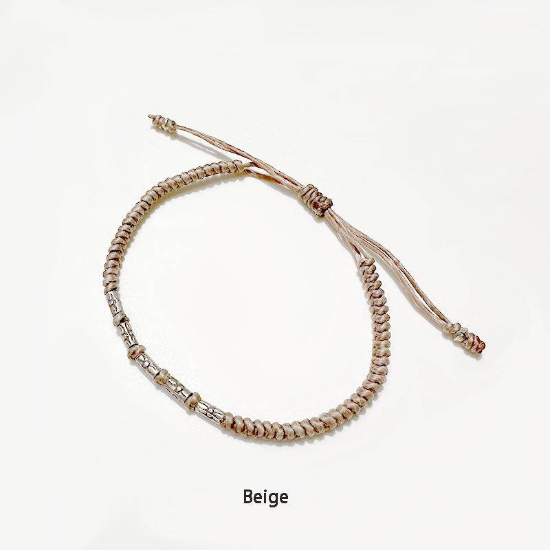 ティグルブロカンテ KarenSilver wax brade bracelet