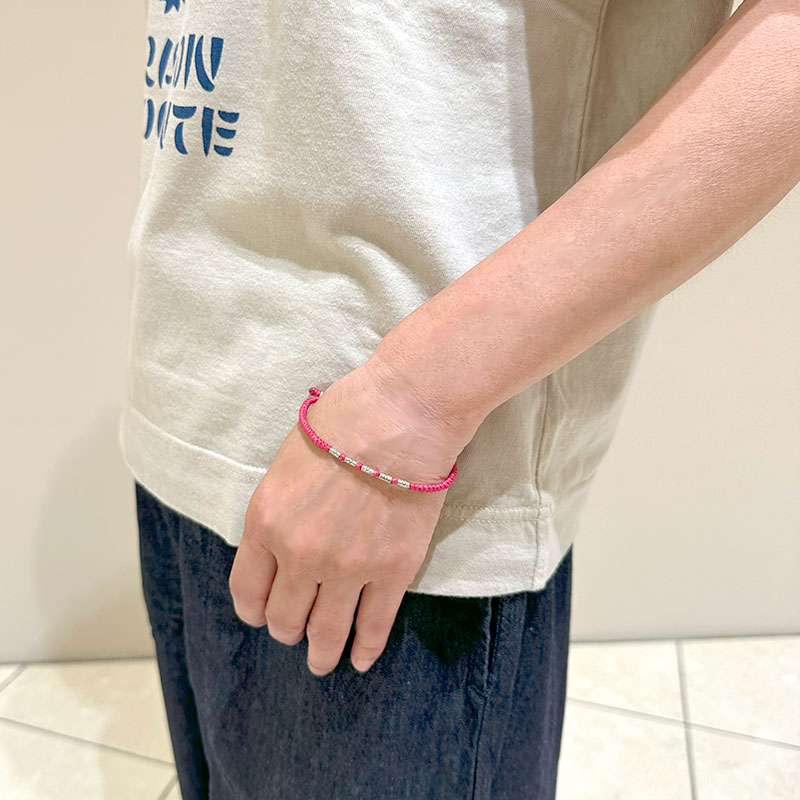 ティグルブロカンテ KarenSilver wax brade bracelet