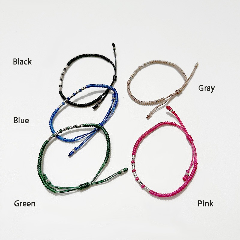 ティグルブロカンテ KarenSilver wax brade bracelet