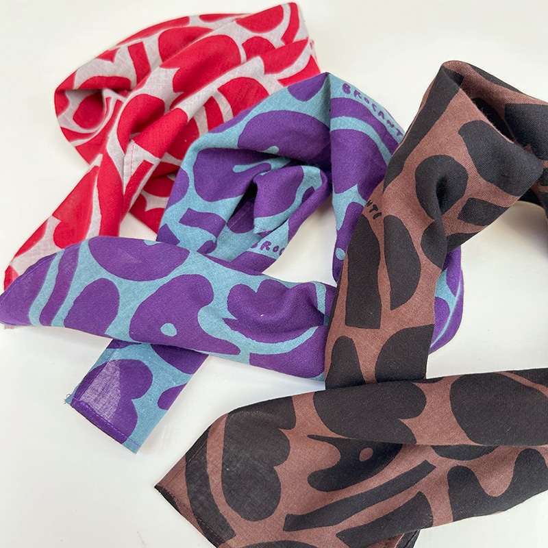 ティグルブロカンテ ピース ガーゼバンダナ