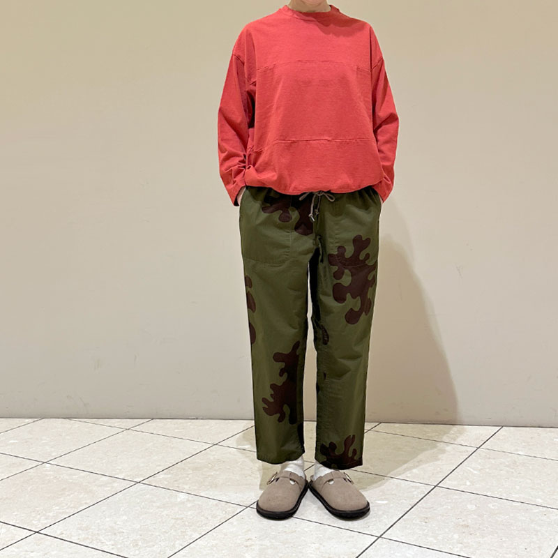 ティグルブロカンテ TBアメーバカモ タゴサクロングパンツ