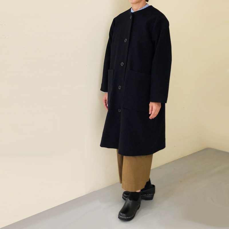 初売り ティグルブロカンテ 圧縮ウールフードニットコート その他 Www Capitalguardsecurity Com