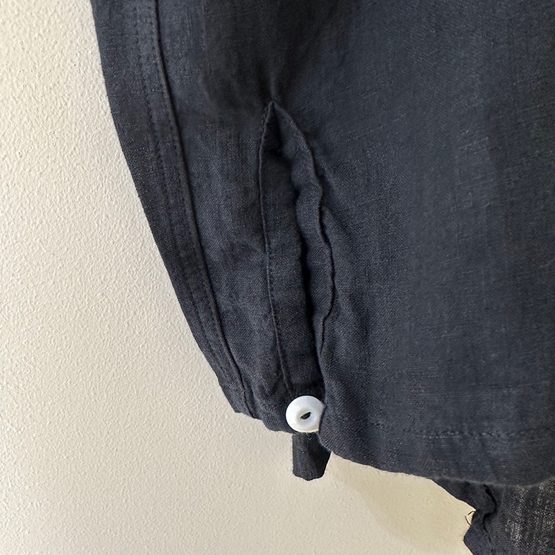 FUNSET OF ART ファンセットオブアート フランスリネンヘンリーシャツ