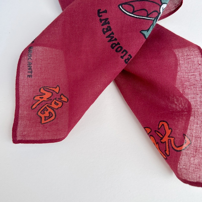 ティグルブロカンテ 七福神NAUGTYガーゼ バンダナ