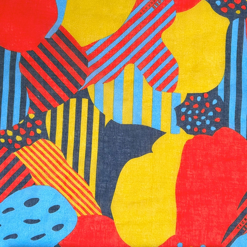 ティグルブロカンテ ビッグフラワー ガーゼバンダナ