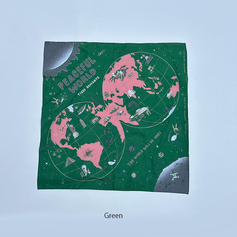 ティグルブロカンテ Peaceful world バンダナ