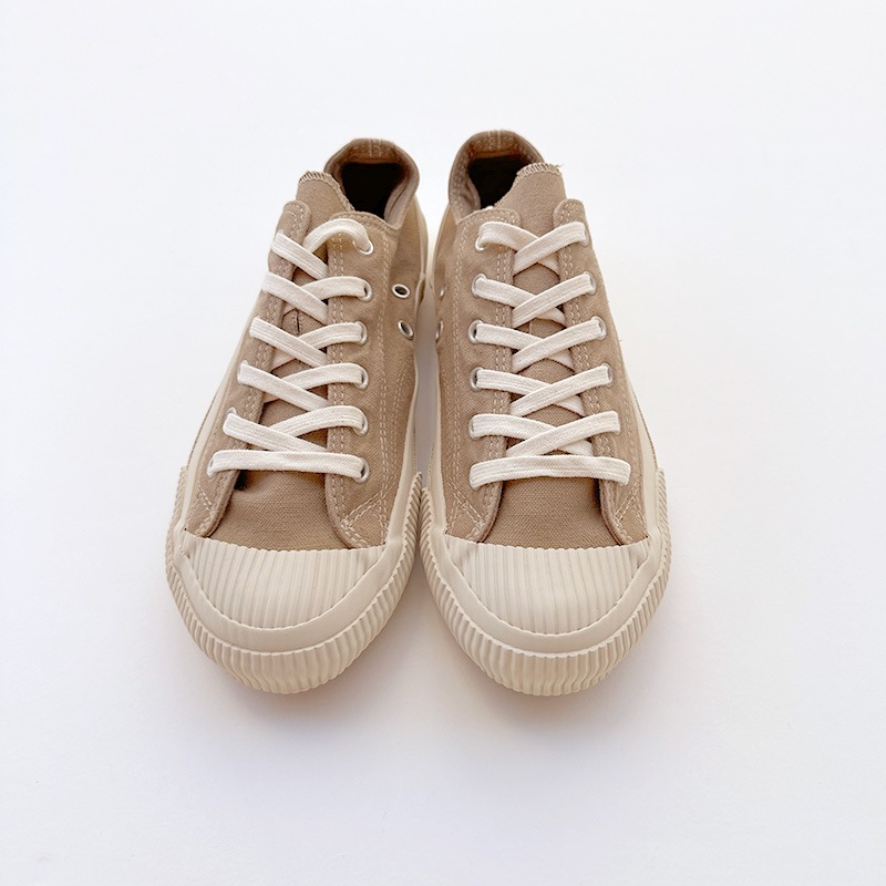 プラス SHELLCAP LOW -SAND BEIGE×OFF WHITE