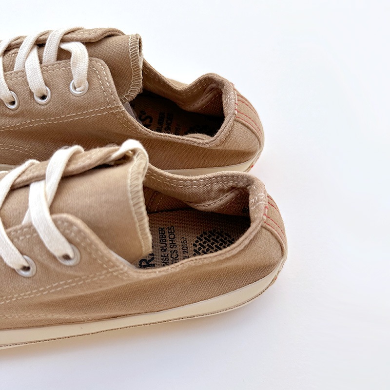 プラス SHELLCAP LOW -SAND BEIGE×OFF WHITE