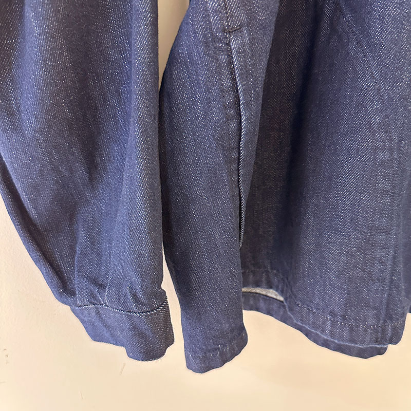 ティグルブロカンテ 11.5ozデニム フーディーアノラック unisex Indigo