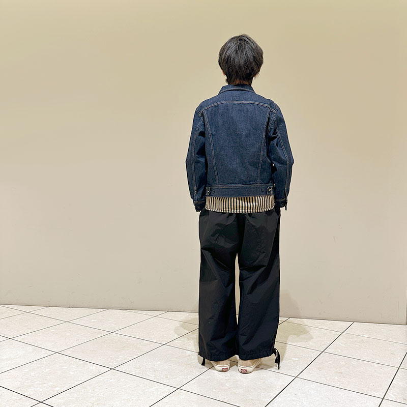 ティグルブロカンテ C/Nライトグログラン オーバーストリングカーゴパンツ