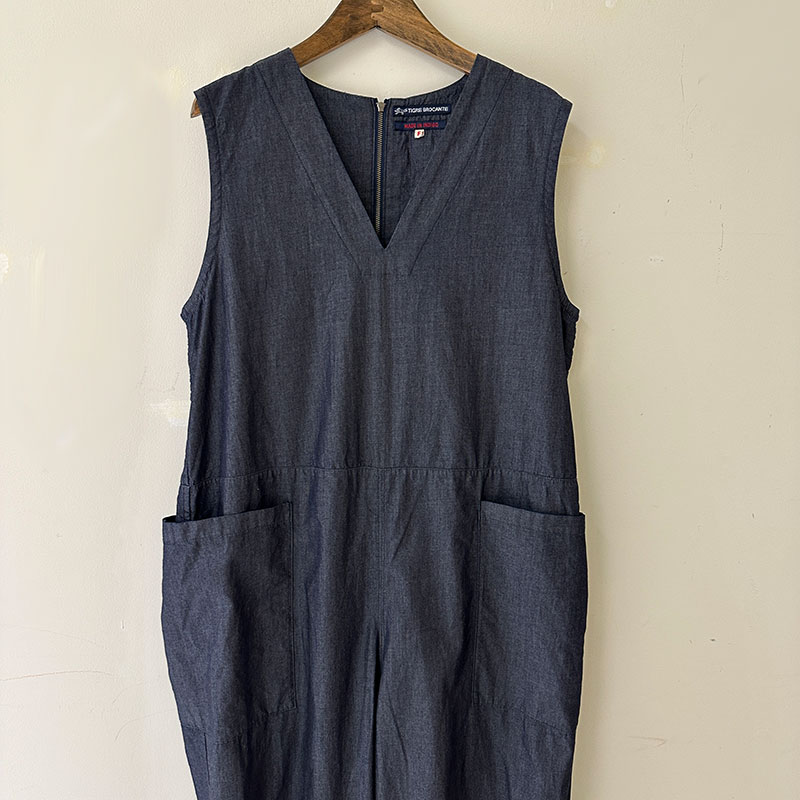 TIGRE BROCANTE インディゴ サロペット オーバーオール ティグルブロ 