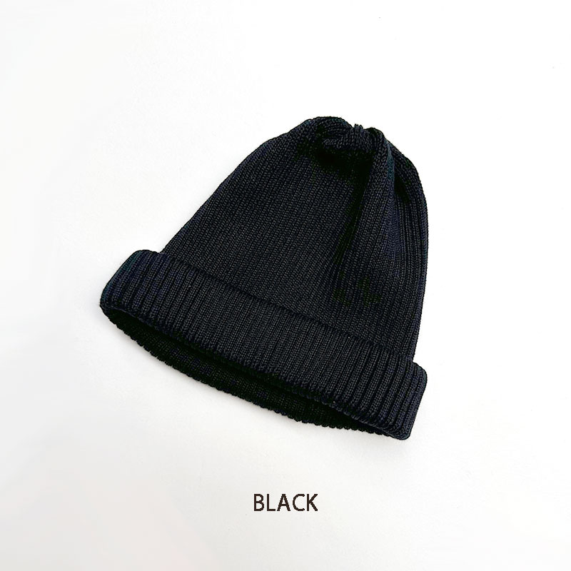 ROTOTO COTTON ROLL UP BEANIE