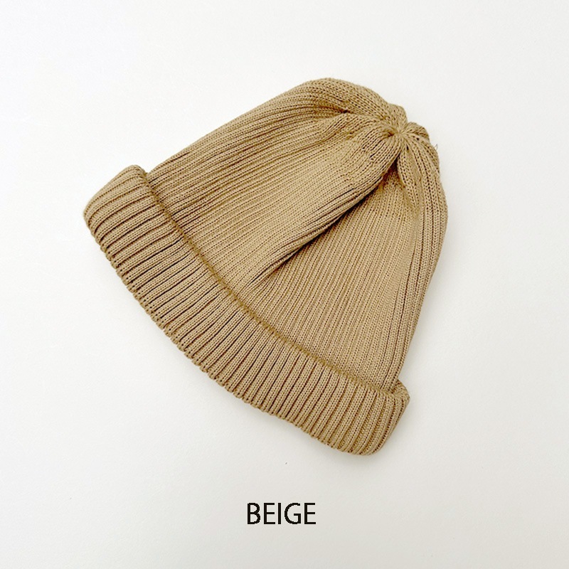 ROTOTO COTTON ROLL UP BEANIE