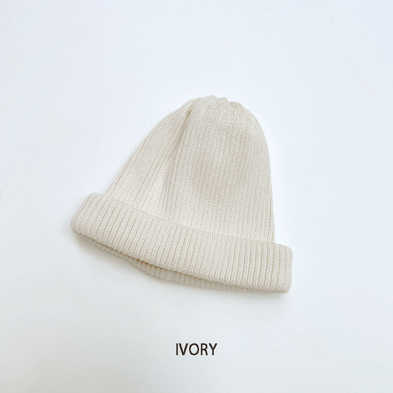 ROTOTO COTTON ROLL UP BEANIE