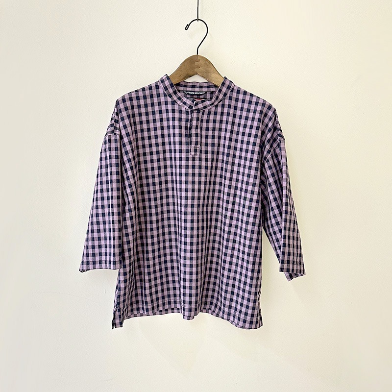 kzhn様！ティグルブロカンテ KHADI シャツ インディゴ プ