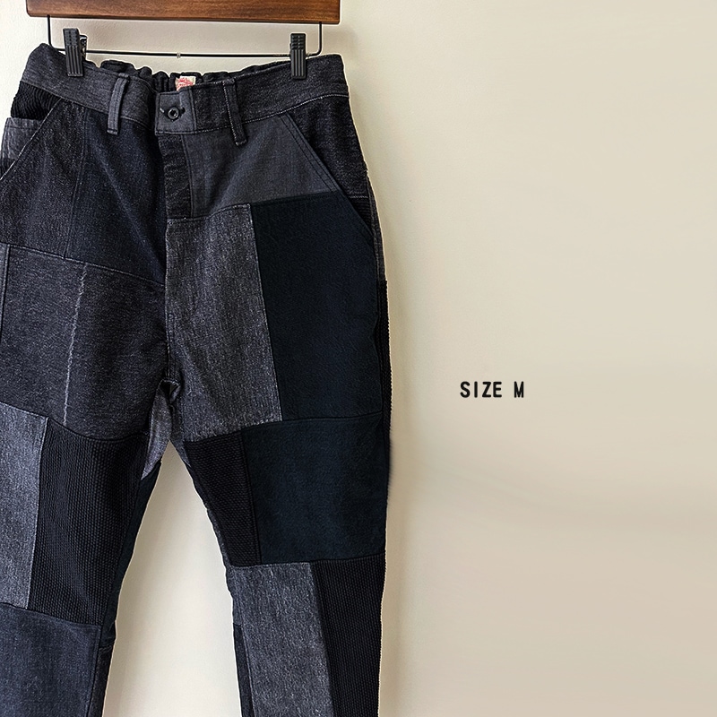 FUNSET OF ART ファンセットオブアート　パッチワークカルサン5Pパンツ