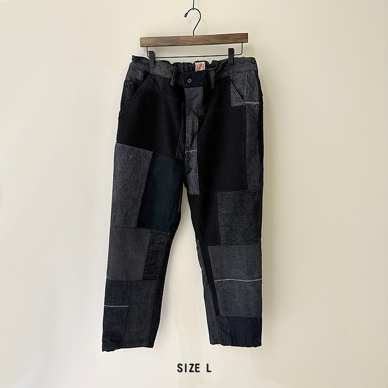 FUNSET OF ART ファンセットオブアート　パッチワークカルサン5Pパンツ