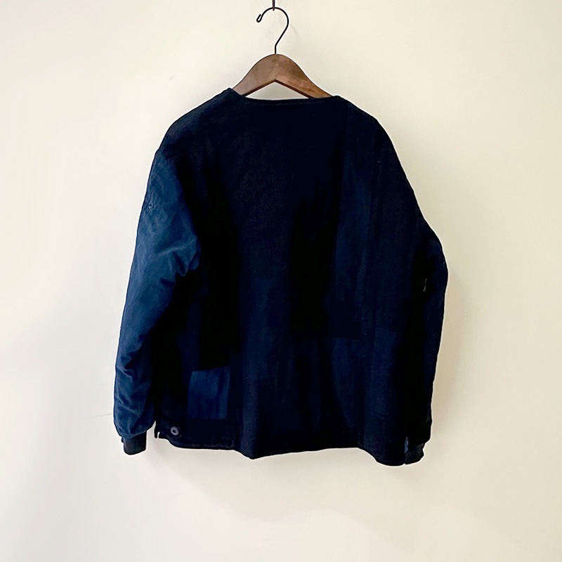 ティグルブロカンテ 藍の古布 ショートリブ ジャケット unisex Indigo 