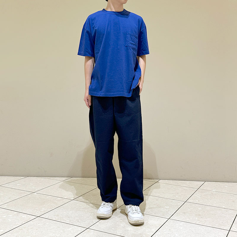 ティグルブロカンテ インディゴドビー タゴサクロングパンツ unisex Indigo