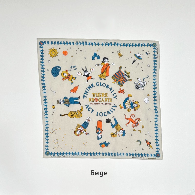 ティグルブロカンテ ワールドガーゼ バンダナ