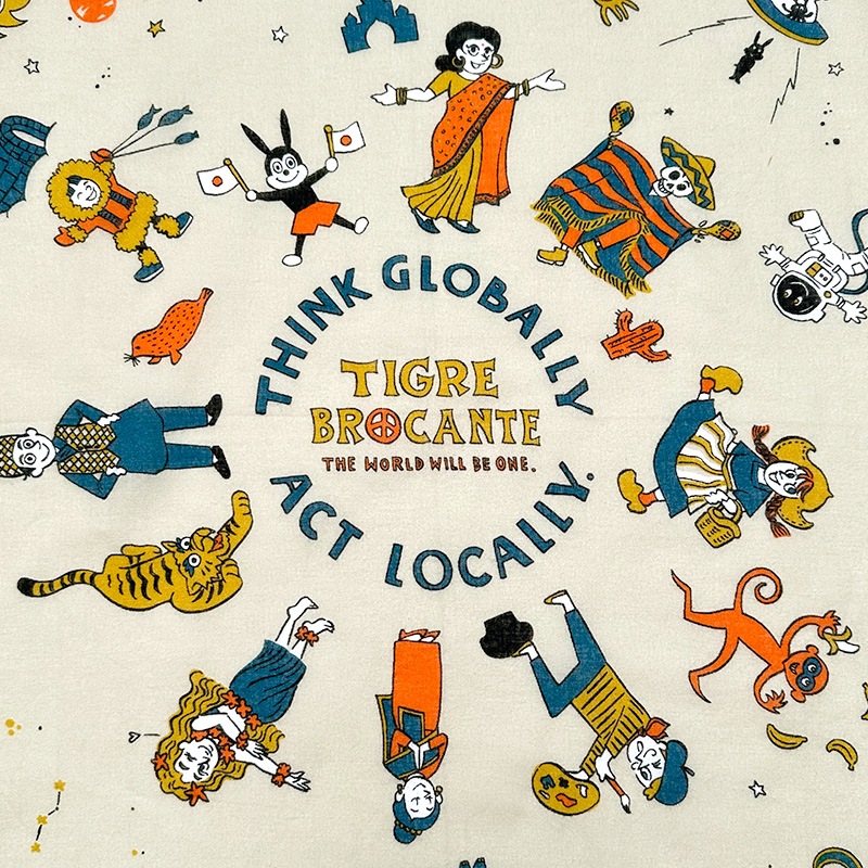 ティグルブロカンテ ワールドガーゼ バンダナ