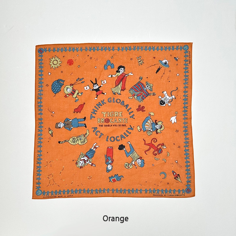 ティグルブロカンテ ワールドガーゼ バンダナ