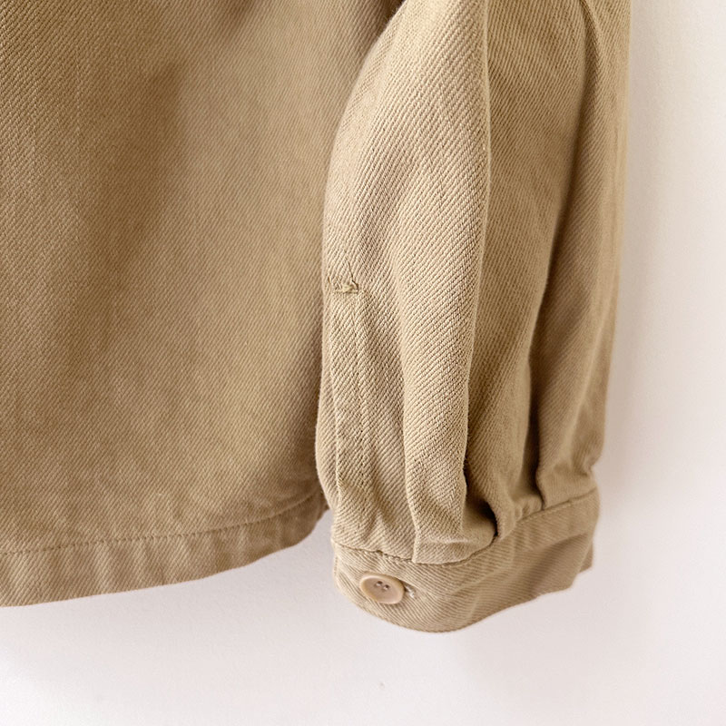 ティグルブロカンテ 9.5ozカツラギ フーディーアノラック unisex Light Beige