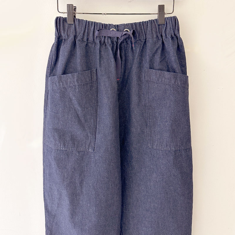 ティグルブロカンテ 10ozデニム ミャオ9分丈パンツ Indigo