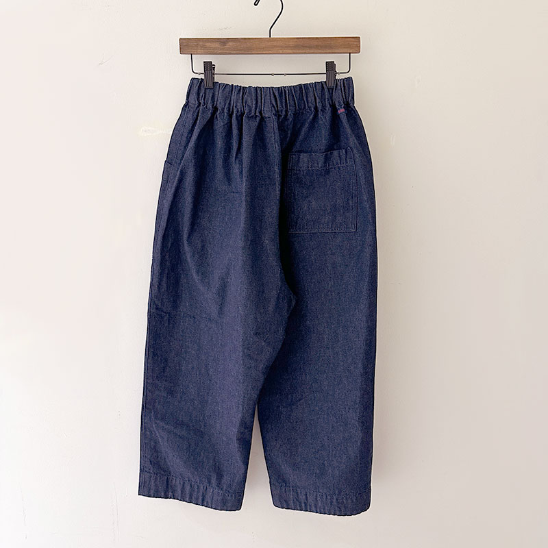 ティグルブロカンテ 10ozデニム ミャオ9分丈パンツ Indigo