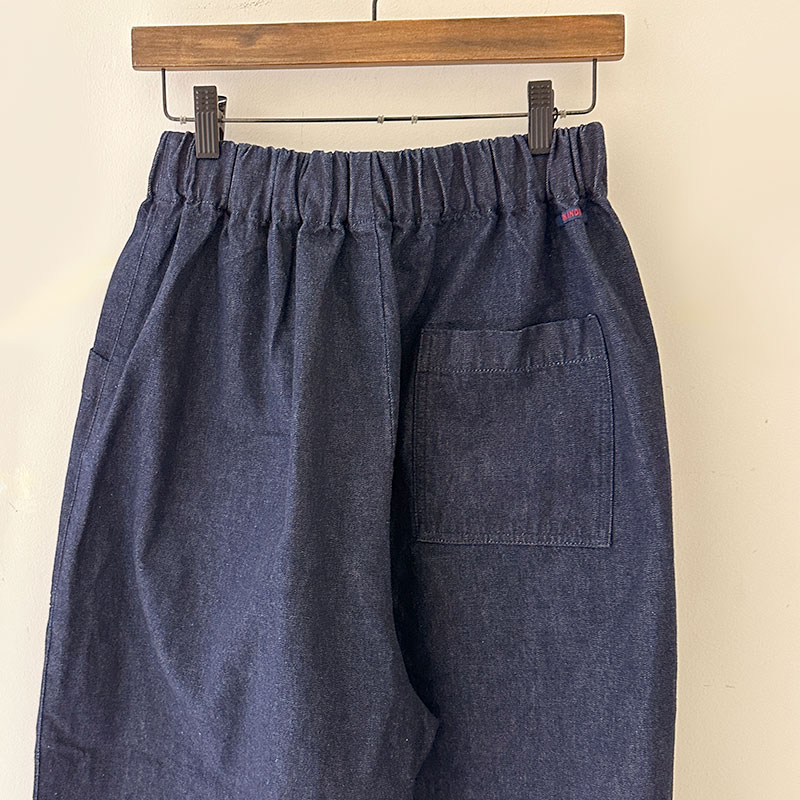 ティグルブロカンテ 10ozデニム ミャオ9分丈パンツ Indigo
