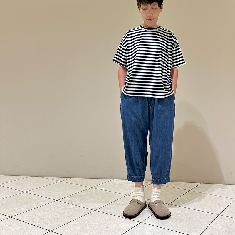 ティグルブロカンテ 7オンスデニム サムライパンツ unisex Fade