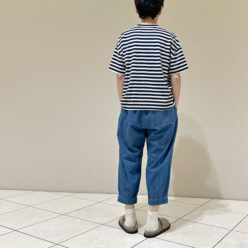 ティグルブロカンテ 7オンスデニム サムライパンツ unisex Fade
