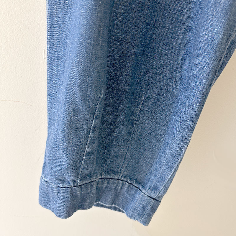 ティグルブロカンテ 7オンスデニム サムライパンツ unisex Fade