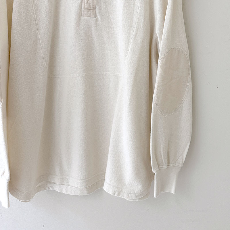 ティグルブロカンテ 梨地天竺 3シームヘンリーネックL/ST unisex