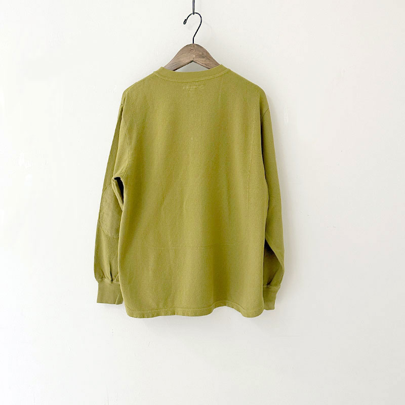 ティグルブロカンテ 梨地天竺 3シームヘンリーネックL/ST unisex