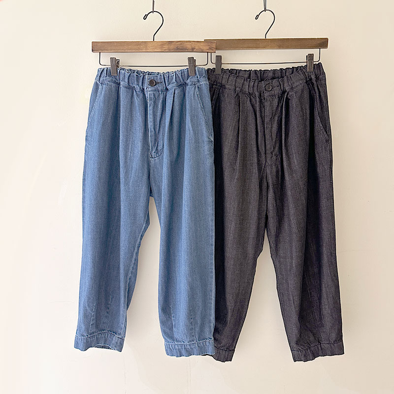 ティグルブロカンテ 7オンスデニム サムライパンツ unisex Indigo