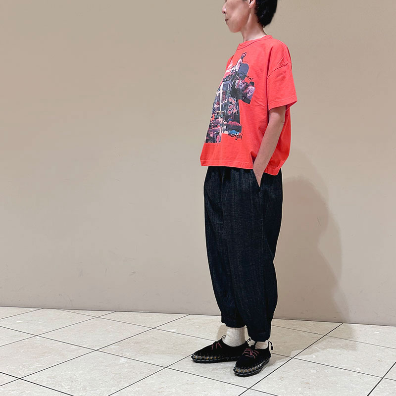 ティグルブロカンテ 7オンスデニム サムライパンツ unisex Indigo
