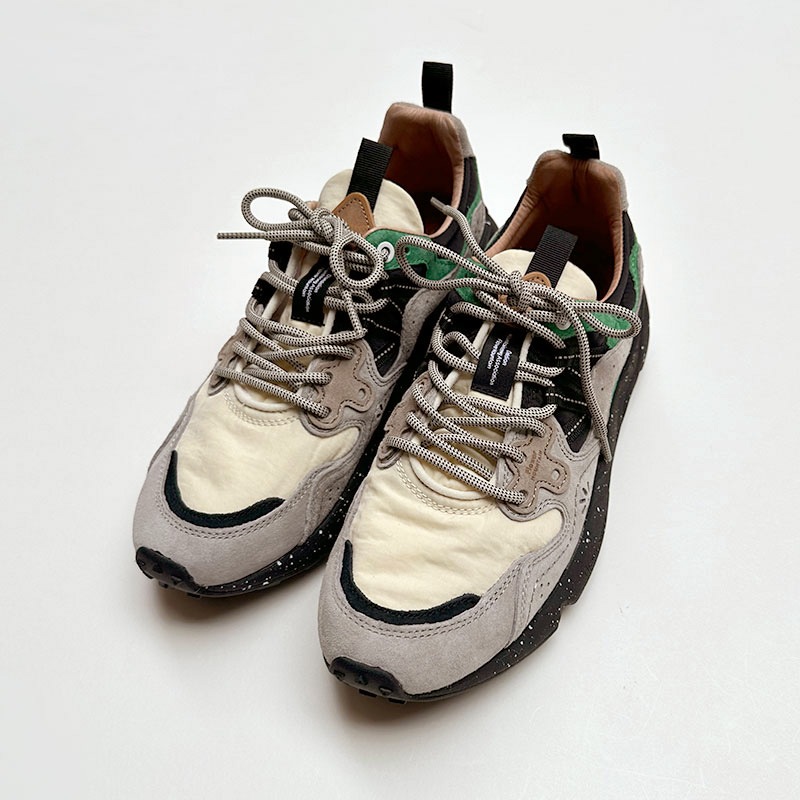 Flower MOUNTAIN フラワーマウンテン YAMANO3 FM63093 Beige/Green