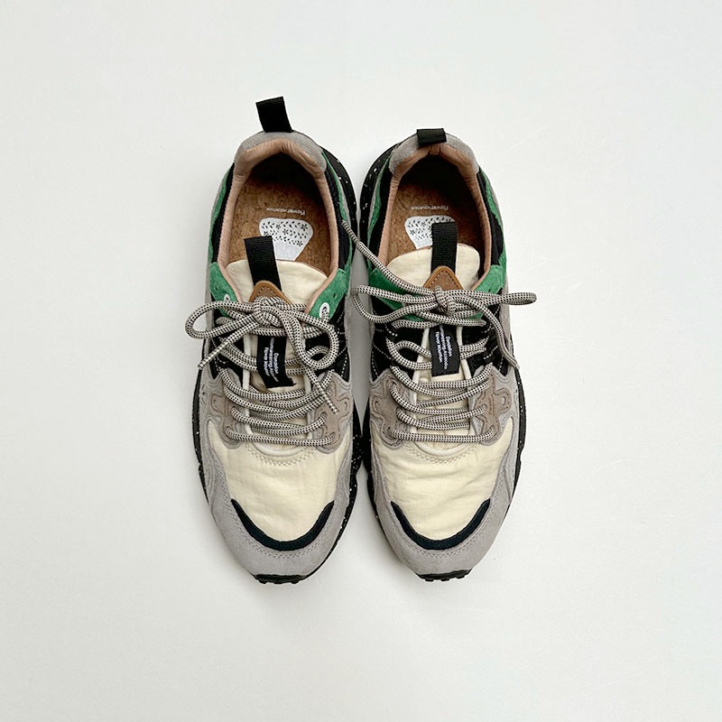 Flower MOUNTAIN フラワーマウンテン YAMANO3 FM63093 Beige/Green