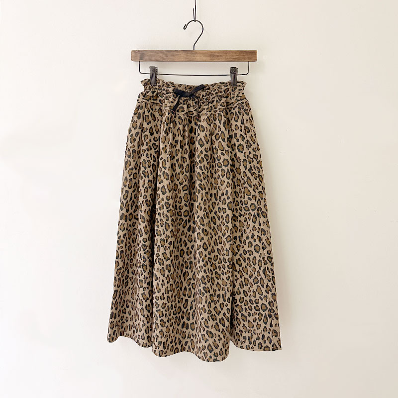 ティグルブロカンテ C/N レオパード ポケットフィセルロングスカート　