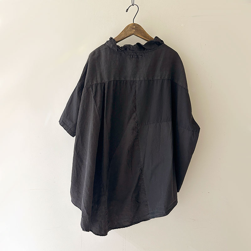 ティグルブロカンテ ミックスソリッド シャツ　S/S